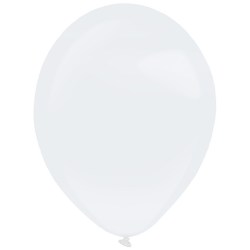 Metallic  Luftballon pearl Frosty White